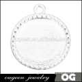 2015 new arrival jewelry pendant bezel settings connector